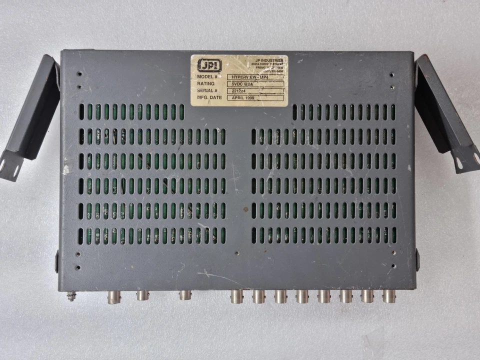 JP INDUSTRIES MODEL HYPERVIEW MP4 5VDC 2A - MADE IN USA